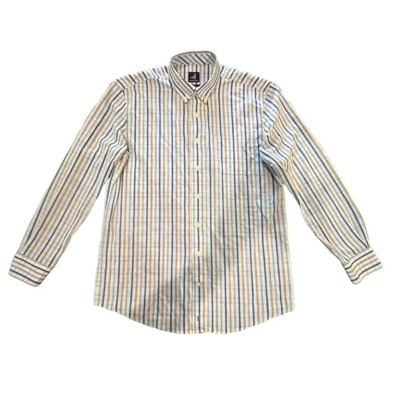 Johnnie-O Gaffton Prep-Formance Long Sleeve Button Down Shirt Men's Medium - Picture 2 of 7